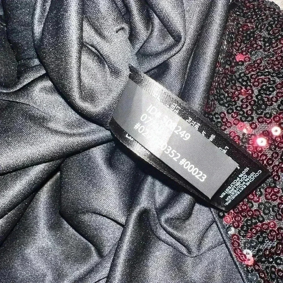 Women's Express Burgundy Red Sequin Mini Sheath Dress 0, Prom Dress, Club Dress, - Picture 10 of 11